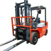 5 Ton Heavy Duty Diesel Used Forklift HELI K50 With 2 Stages Masts 3m Lifting for sale