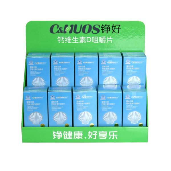 Custom Counter Condom Paper Display Box Packaging