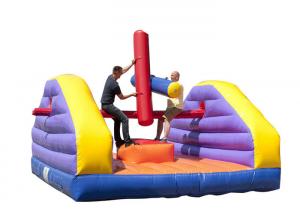 Wholesale Adult Funny Entertainment Inflatable Pillow Fight , Outdoor / Indoor Inflatable Bouncer from china suppliers