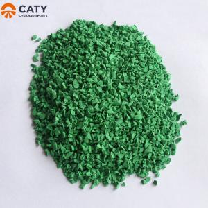 China Green EPDM Artificial Grass Infill 1-3mm Anti Corrosion Durable on sale