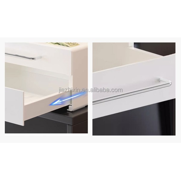 3layer Large Capacity Office Printer Storage Rack with 2 Drawers Living Room Desktop Organizer for Coffee Machine Microwave Oven