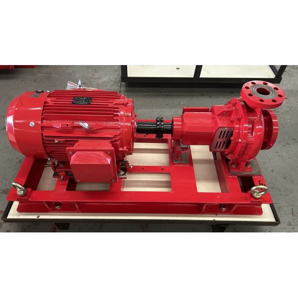 Electric Or Diesel Power Source Diesel Engine Fire Pump Heavy-Duty Fire Suppression UL Listed End Suction Pump