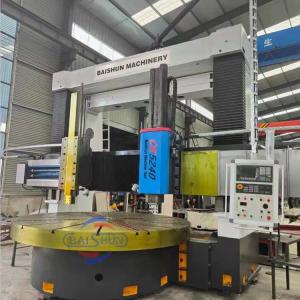 Twin Spindle CNC Vertical Lathe Machine 3500mm Turning Diameter