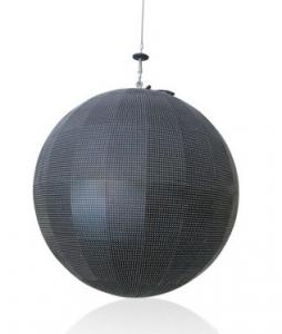 China Custom led panels 360 Degree 3D Led Video Sphere Globe ball rental Display screen on sale