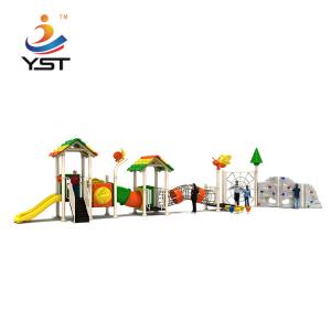 Wholesale Kids Outdoor Playground Equipment Large Plastic Combined Slide Tube Sets from china suppliers