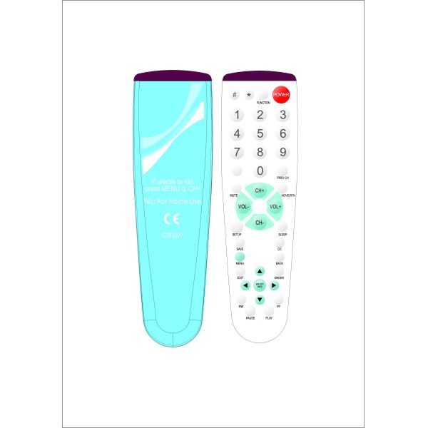 Fast Simple Settlement IR Remote Control High Power Radio Frequency CIRcuit