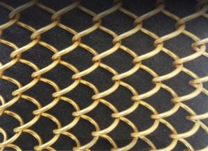 Wholesale 1.5mm Chain Link Fly Screen Decorative Aluminum Wire Mesh Metal Fabric Drapery from china suppliers