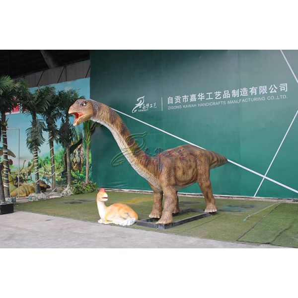 Sun Proof Realistic Dinosaur Model , Lifelike Animatronic Camarasaurus
