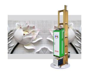 Wholesale Wwww Ink Glass Background 3d Vertical Wall Printer Cmyk With Guide Rails from china suppliers
