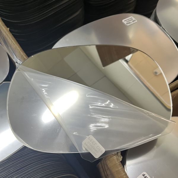 12” Acrylic Convex Mirror, Round Indoor Security Mirror for the Garage Blind Spot, Store Safety, Warehouse Side View, and More, Wall Mirror for