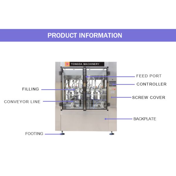 Ketchup / Jam Automatic Bottle Filling Machine Line High Viscosity Cheap Price