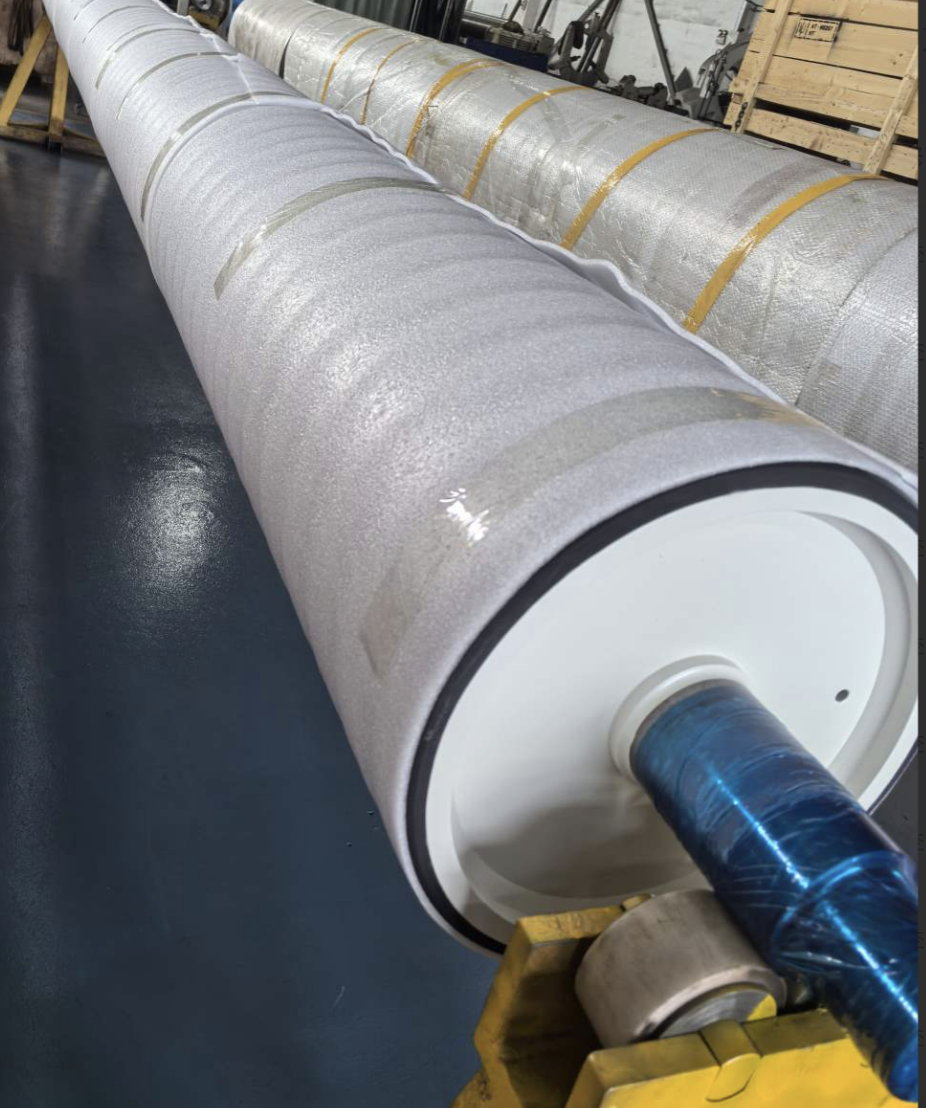 EPDM Corona Nip Roll 50 Shore A Single-Layer Rubber Roller