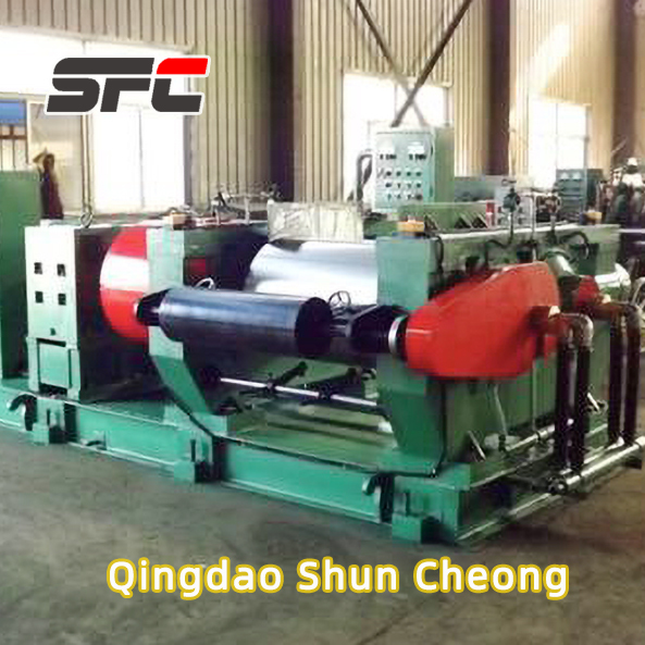 Extrusion and Mixing Options Reclaimed Rubber Machine Customization, Rubber Cracker Mill