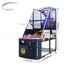 Customizable Coin Operated Basketball Game Machine Low Maintenance