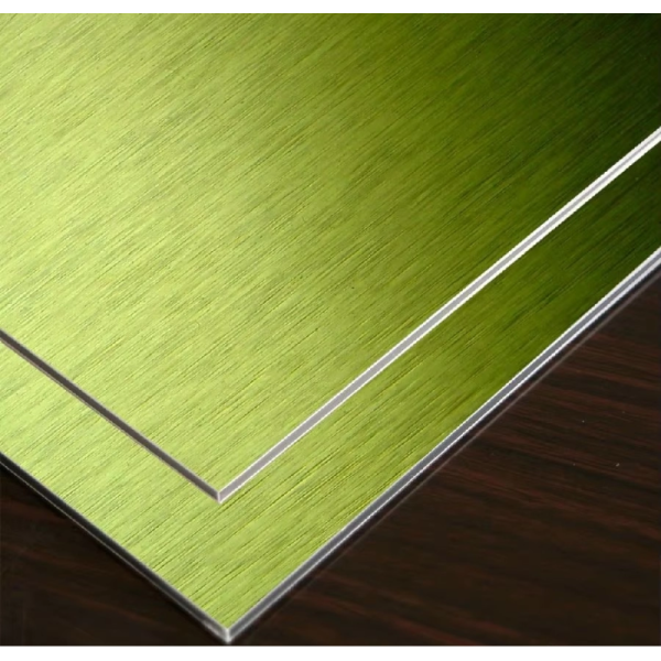 Wall 0.3CM Brushed Aluminum Composite Panel Concrete Cladding Aluminium Composite Panel Sheet