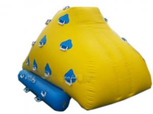 Wholesale PVC tarpaulin Inflatable Water Sports / 2 sides Inflatable climbing Wall With Handles from china suppliers