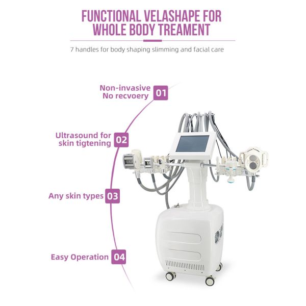 Vertical Slimming Machine 7 In 1 Weight Loss Cellulite Treatment Device