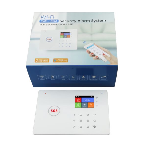 2.4" TFT WIFI GSM Home Alarm System Motion Sensor Burglar Alarm