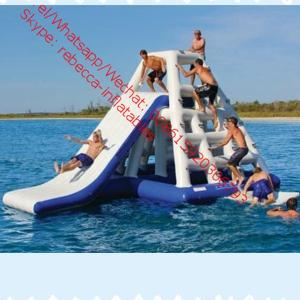 China Lake Inflatable Water Park for Adults and Kids Entertainment adult water slide on sale