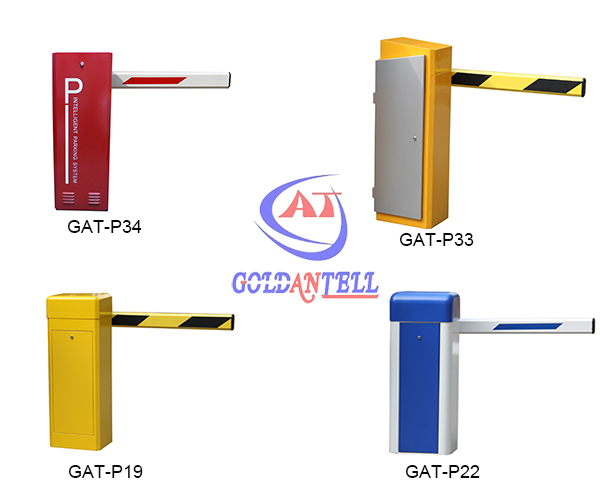 Foldable Pole Remote Control Parking Boom Gate Working at 220 / 110 Voltage , Rail Speed 3 - 6 Second