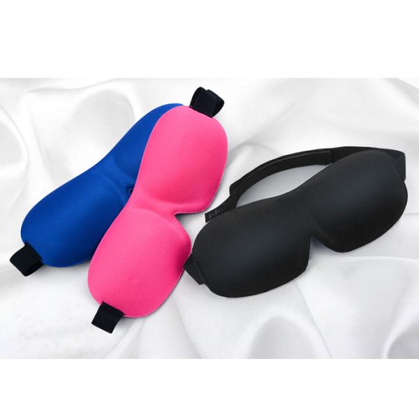 Custom Printed Foam 3D Sleeping Eye Mask Ergonomic Night Eye Mask