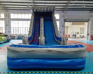 Wholesale 18OZ PVC Outdoor Inflatable Water Slides Kids Jumping Bouncer from china suppliers