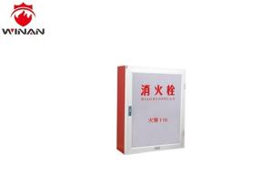 Wholesale Alarm Outdoor Fire Hose Cabinet 4mm Glass Door Fire Hydrant Cabinet from china suppliers
