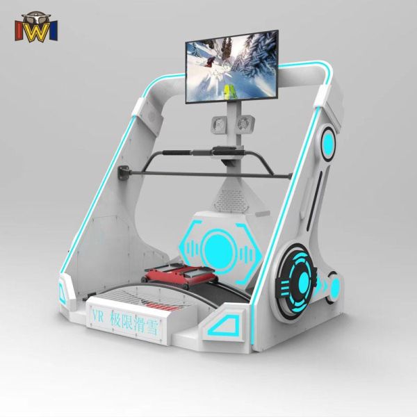 Commercial Grade VR Ski Simulator Multiplayer Virtual Reality Ski Simulator
