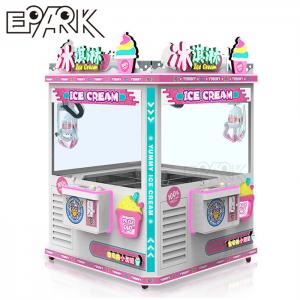 China 4 Players Crane Game Machine Ice Cream Vending Gift Claw Machine on sale