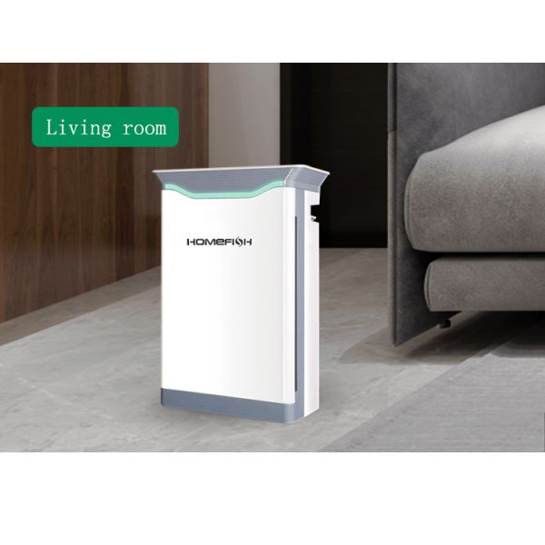 HOMEFISH UV Sterilization Negative Ion Air Cleaner 220V 250CFM