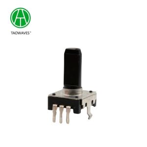 Analog Rotary Encoder with Shaft Output for Angle Detection
