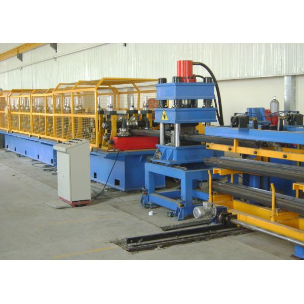 Used For Hot Rolled Steel Corrugated Roll Forming Machine With Decoiling Leveling Function