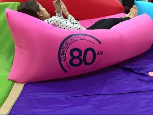 China New DIY Nylon Inflatable Sleeping Lay's bag Inflatable Hammock Lamzac Hangout on sale