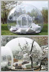Wholesale nflatable Clear Dome Tent, Inflatable Transparent Tent, Inflatable Lawn Tent from china suppliers