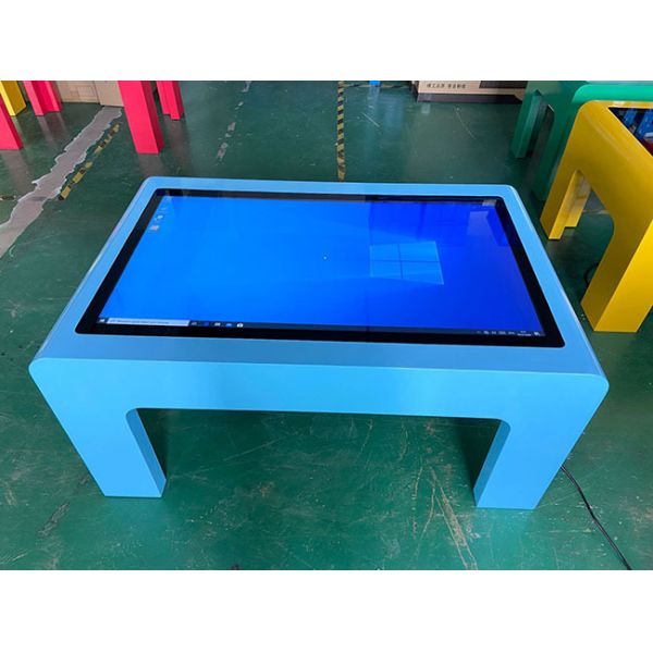 43 inch For game advertising exhibition LCD interactive capacitive touch screen digital signage touch table price