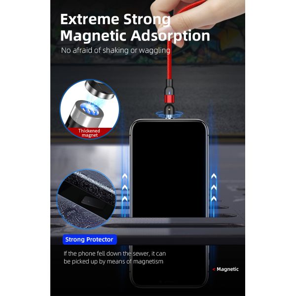 Magnetic USB Charger Cable