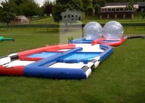 Wholesale Welded Funny Outdoor Inflatable Toys Inflatable Zorb Ball Race Ramp from china suppliers