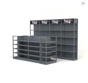 Wholesale Heavy Duty Supermarket Steel Metal Shelf Display Heavy Duty Shelving from china suppliers