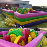 inflatable indoor playground , kids obstacle course equipment , inflatable
