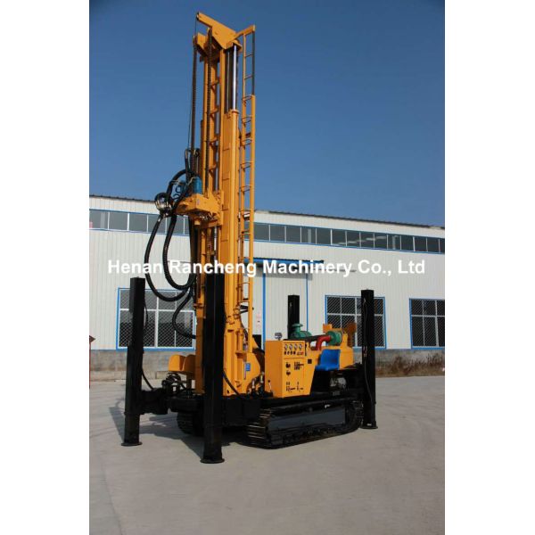 Drilling Depth 450 Meters High Hydraulic Leg Crawler Water Well Drilling Rig