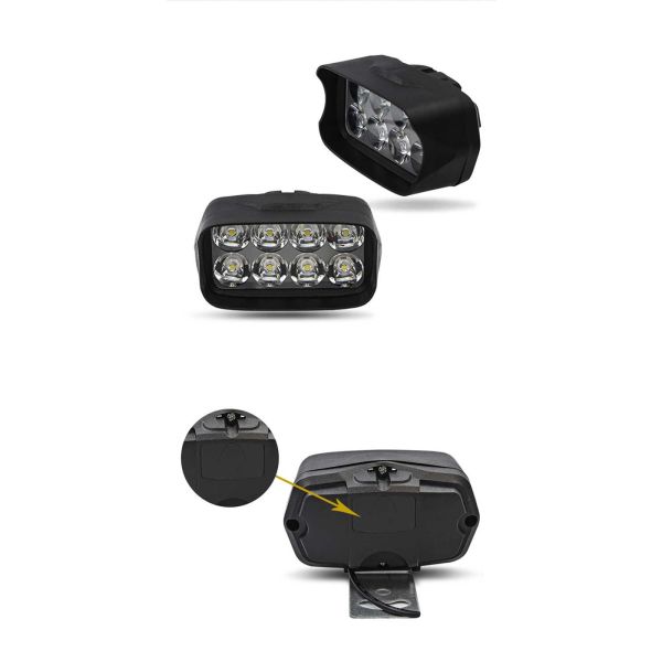 PVC Plastic 12V 12SMD LED Daytime Running Lights