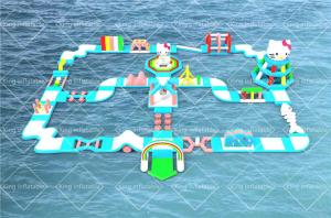 Wholesale Floating Cat Theme Bespoke Design Inflatable Water Games Park from china suppliers