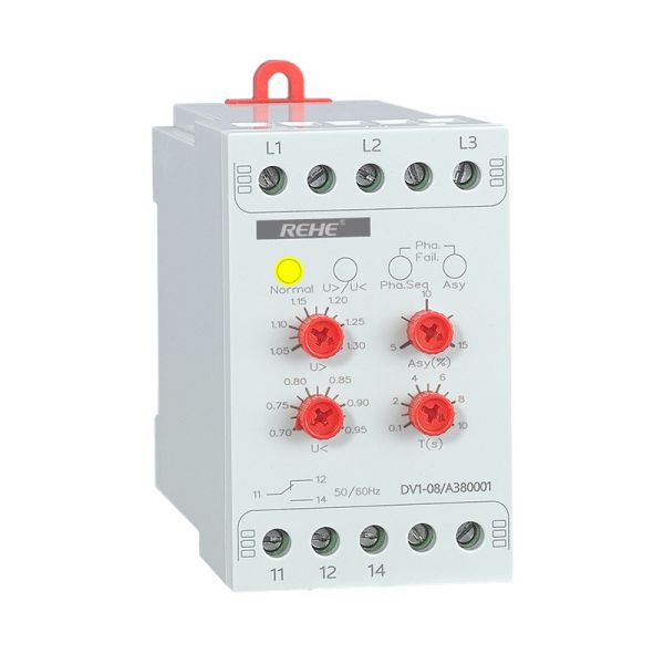 DV1-08 delay 3 phase voltage monitoring Relay Voltage Monitoring Protective