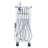 Mobile Dental Trolley All In One Mobile Dental Unit With Compressor for sale