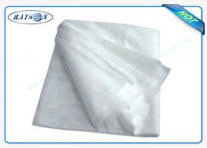 Convenient Disposable Bed Sheet Nonwoven Bright Color Low Thickness 80cm 190cm