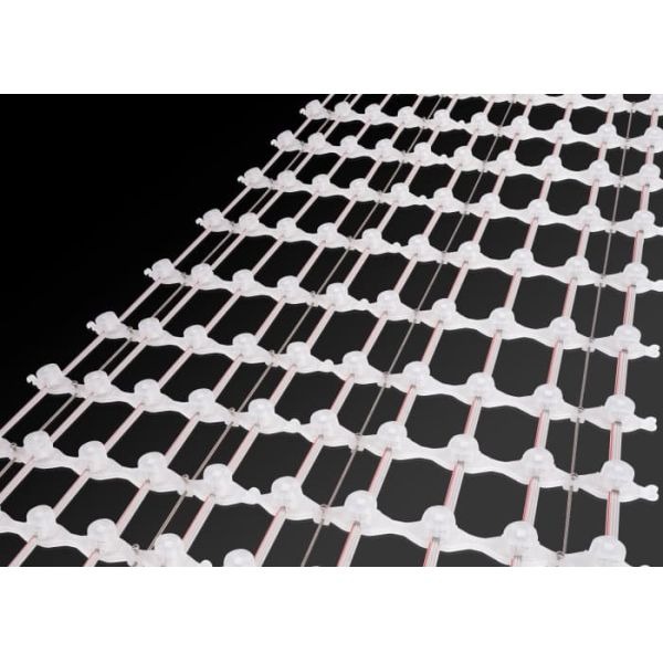 P31.25 Outdoor Curtain Screen Manufacturer RGB LED Screen Flexible Customized Portable Mesh LED Curtain Screen