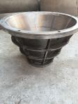 Customized Thickness Square Hole Centrifuge Basket with Galvanized Surface