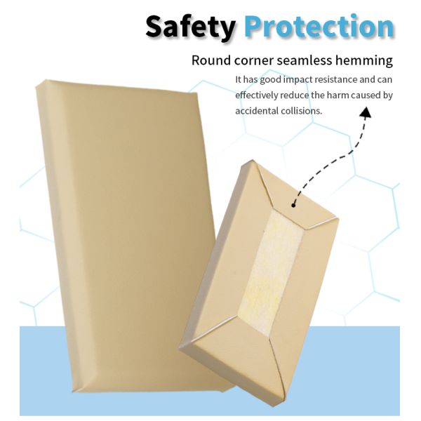 Durable Perforated Leather Wall Padding Ceiling Studio Acoustic Panel