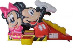 Wholesale Safety Kids Inflatable Bounce House Mickey And Minnie Mouse Shape from china suppliers
