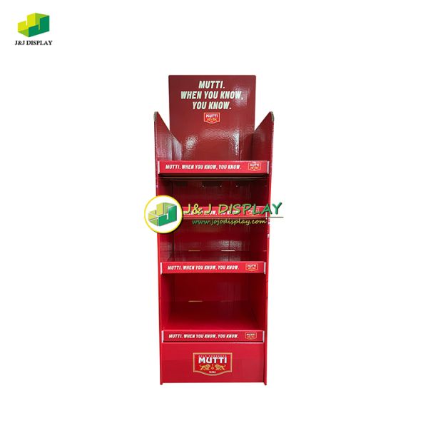 Lightweight Cardboard Display Units for POP UP / Advertising Floor Display Stand